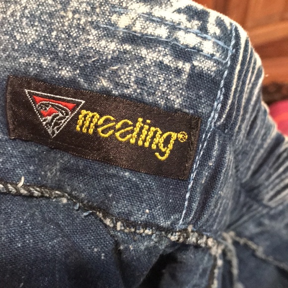 Vintage Acid Wash Denim Skirt - Picture 10 of 14